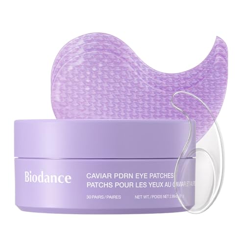 Caviar PDRN Scent Collagen Peptide Hydrogel Eye Patches – 60 Count