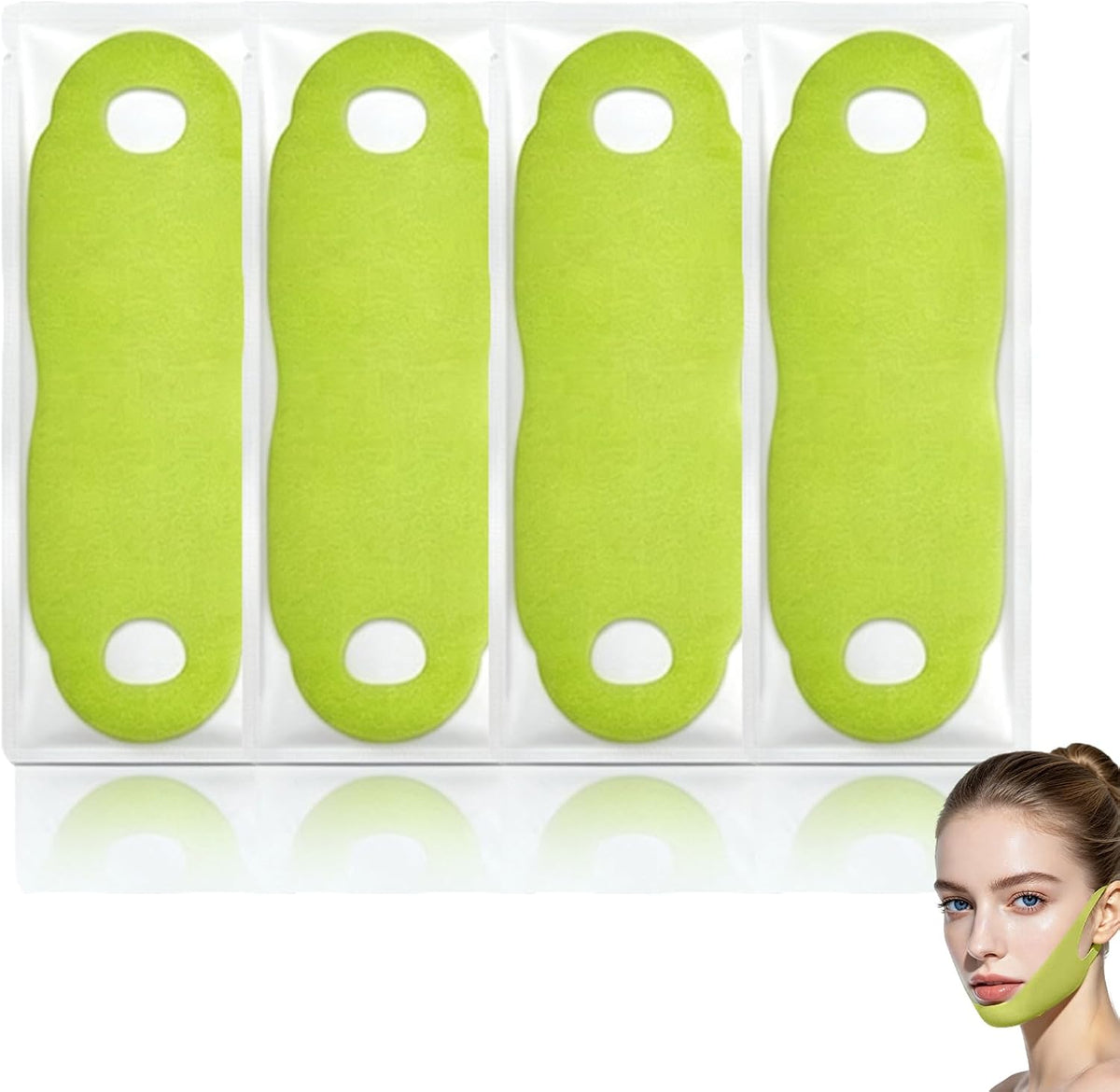 Cactus Collagen V-Line Firming Mask – Chin Lifting Band