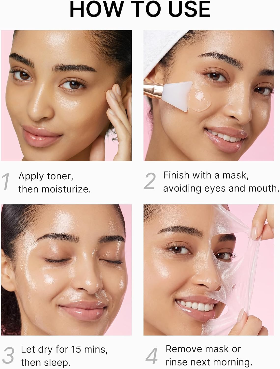 Overnight Collagen Wrapping Mask – Firming Peel-Off Care