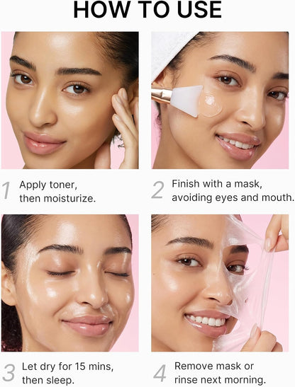 Collagen-Infused Overnight Peel-Off Facial Mask