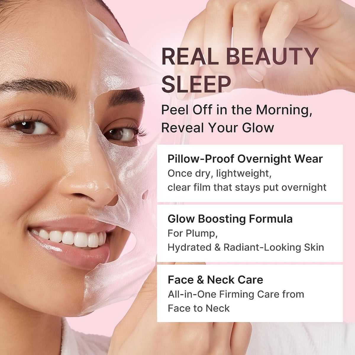 Overnight Collagen Wrapping Mask – Firming Peel-Off Care